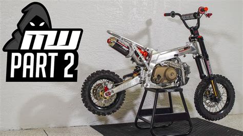 Insane Bbr Perimeter Crf50 Pit Bike Build Part 2 Youtube