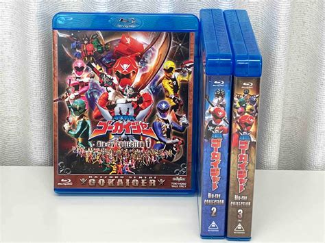 【やや傷や汚れあり】blu Ray 全3巻セット スーパー戦隊シリーズ 海賊戦隊ゴーカイジャー Blu Ray Collection 1~3