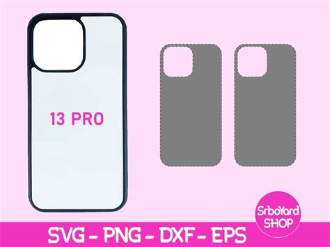 Phone Case 13 Pro Svg Template For Sublimation Phone Case Template