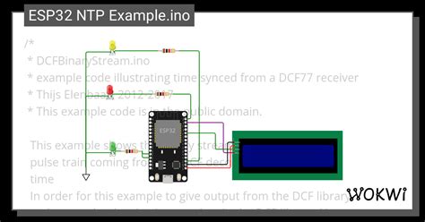 Esp Ntp To Dcf Ino Copy Wokwi Esp Stm Arduino Simulator