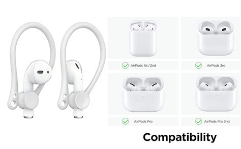 Kaca Earhooks Compatible With Airpods Pro Airpods 3 Airpods 2 And