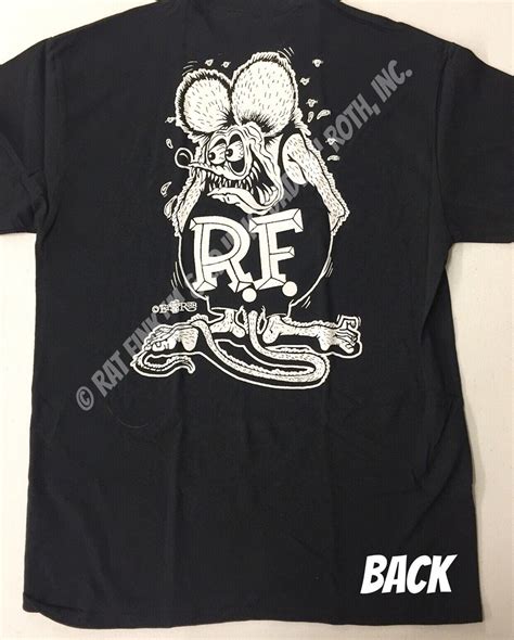 Official Rat Fink Signature B W T Shirt Ed Big Daddy Roth Etsy