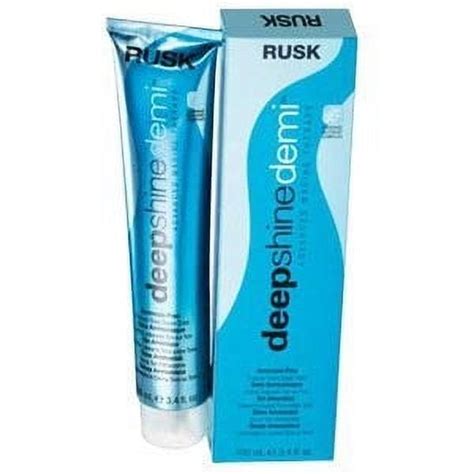 Rusk Deepshine Demi Ammonia Free Tone On Tone Cream Hair Color Medium