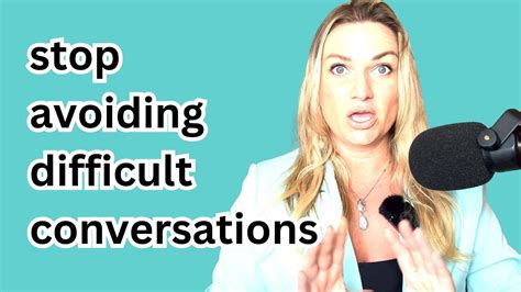 Overcome The Fear Of Difficult Conversations Youtube