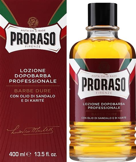 Sandalwood After Shave Lotion Proraso After Shave Lotion Sandalwood Red