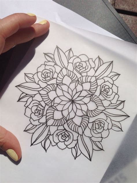 Mandala Rose Tattoo Tattoos Elbow Tattoos Mandala Tattoo Shoulder