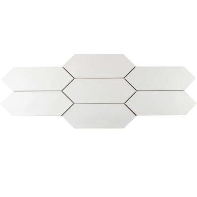 Elitetile Volant X Porcelain Field Tile In White Porcelain