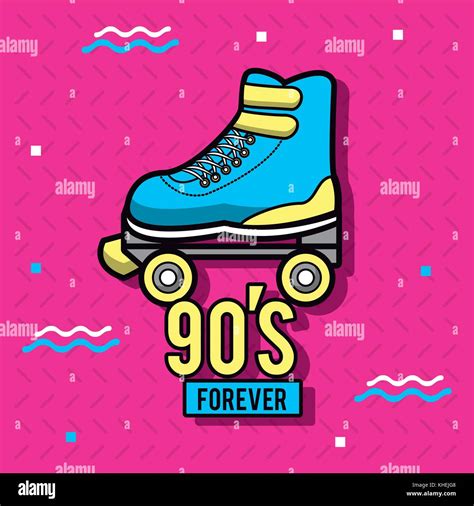 90s Forever Design Stock Vector Image And Art Alamy