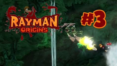 Rayman Origins 3 Jibberish Jungle Go With The Flow And Swinging Caves Youtube