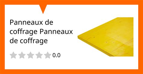 Panneaux De Coffrage Panneaux De Coffrage Migros Migipedia