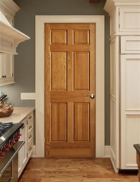 Oak Doors Cream Trim Love The Kitchen Color Cabinets Stained