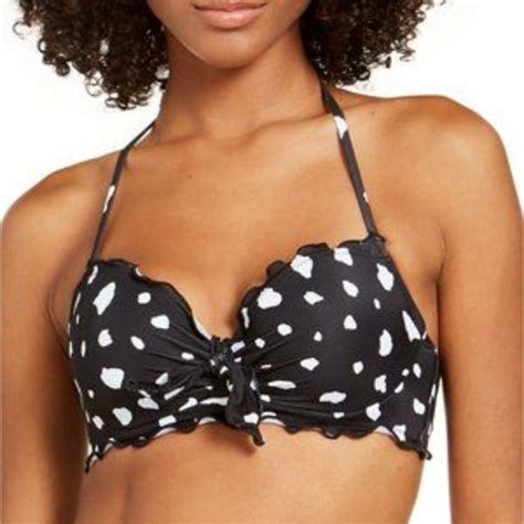 Sundazed Swim Sundazed Splatter Dot Ava Bra Sized Bikini Top Poshmark