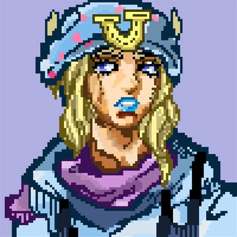 Editing Johnny Joestar Free Online Pixel Art Drawing Tool Pixilart