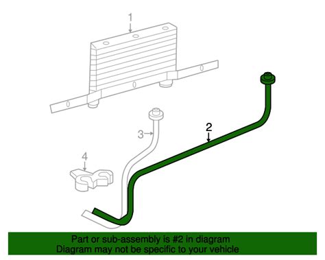 Gm Automatic Transmission Fluid Cooler Inlet And Outlet Line