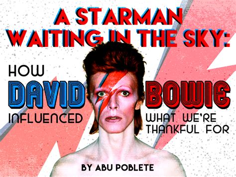 A Starman Waiting In The Sky How David Bowie Changed The World List Ph