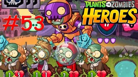 Plants Vs Zombies Heroes Mission 10 A Schooling At Zombie U 3 4