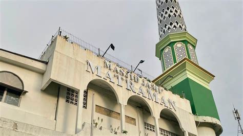 Fakta Menarik Masjid Jami Matraman Markas Perjuangan Prajurit