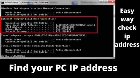 Find Ip Address With Computer Name How To Find Your Ip Address And