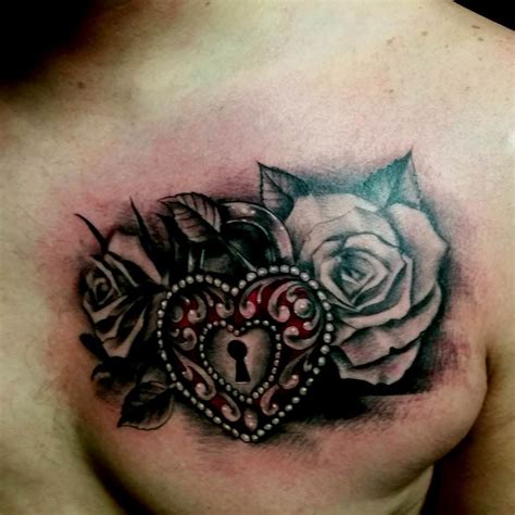 Heart Lock Tattoo