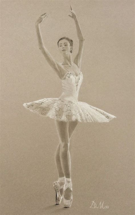 Pencil Sketches Of Ballerinas Capturing The Essence Of Dance In Motion