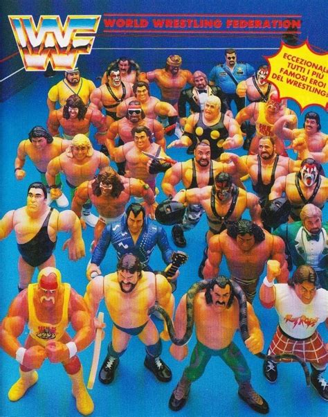 Pin on Toys! | Wwf toys, Wwe toys, Wwf hasbro