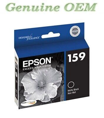 T159820 Original OEM Epson 159 UltraChrome Hi Gloss Ink Cartridge