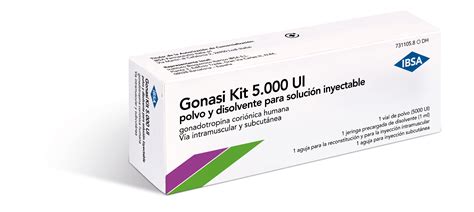 Gonasi Kit 5000 Ui 1 Vial Polvo Para Solucion Inyectable 1 Jeringa