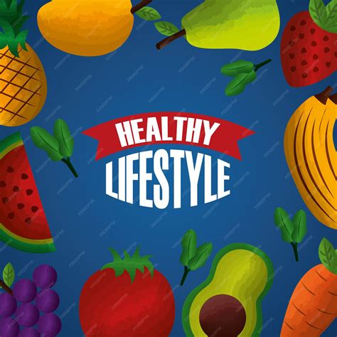 Premium Vector Healthy Lifestyle Food Diet Nutrition Poster