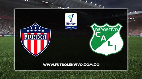 Ver Partido Junior Vs Deportivo Cali En Vivo Hoy Cuadrangulares Liga