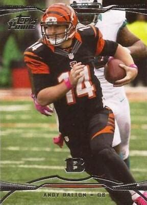 Topps Prime Andy Dalton Bengals Nm Mt Ebay