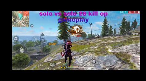 Solo Vs Solo Rank Match 28 Kill Op Gameplay Garena Free Fire 😱😱😱 Youtube