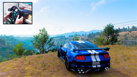 1000Hp Twin Turbo Mustang Shelby GT500 Forza Horizon 5 Thrustmaster