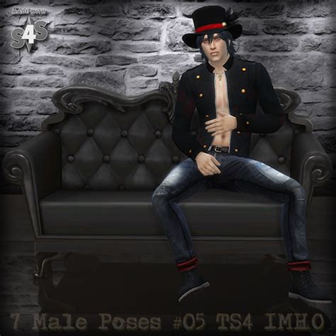 7 Male Poses 05 Sims 4 Poses