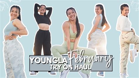 YOUNGLA & YOUNGLA FOR HER TRY ON HAUL FEB/MARCH 2023 - YouTube