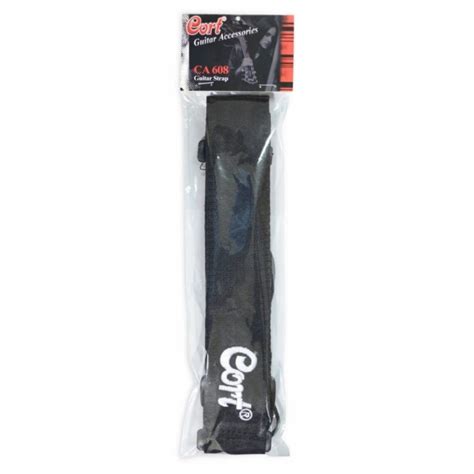 Cort Cincho Para Guitarra Negro Con Logo Precio Guatemala Kemik