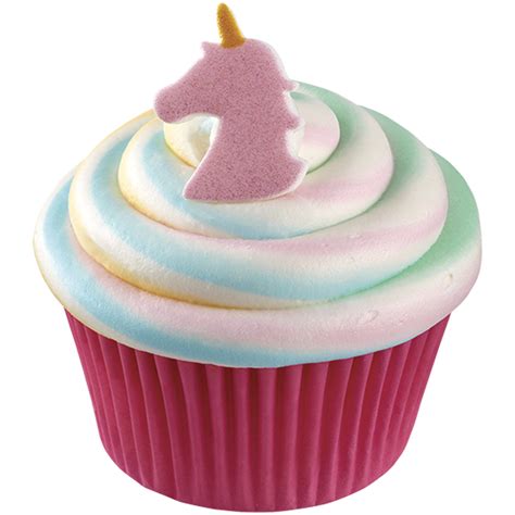 Wilton Pastel Unicorn Icing Decorations 12ct