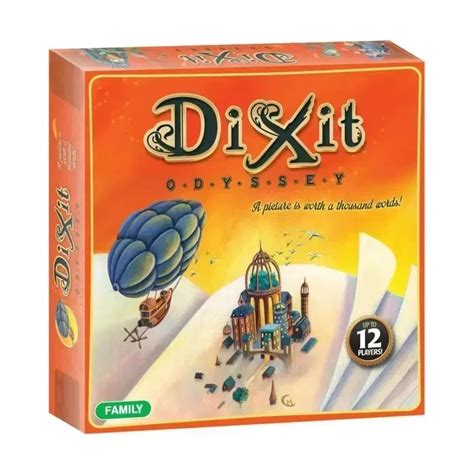 Dixit Odyssey Edi O Inglesa Estrat Gia Jogo De Tabuleiro Edi O Inglesa