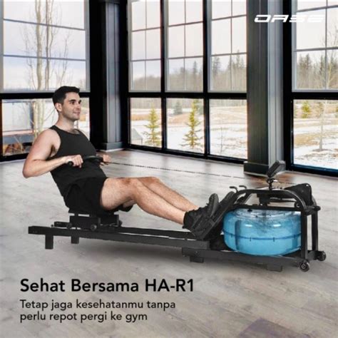 Jual Alat Fitness Water Rower Rowing Machine Alt Treadmill Ha R Oase