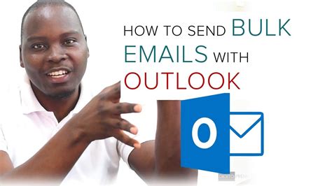 Microsoft Outlook Tutorial How To Send Bulk Emails With Outlook YouTube