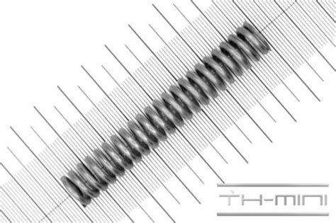 Druck Feder Mm Angelegt X Mm Kg Spiral Edel Stahl Rostfrei