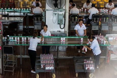 Workers Pack Battles Baijiu Kweichow Moutai Editorial Stock Photo