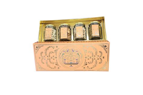 Customized Fancy Gift Box With 4 Jars – Ajfan Store