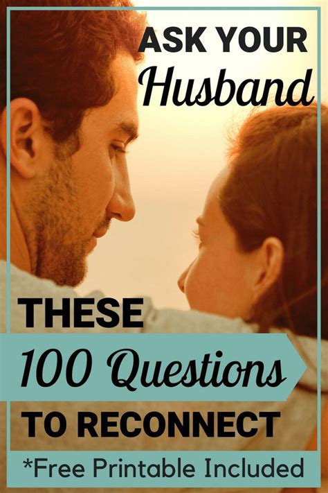 100 Questions To Ask Your Spouse To Reconnect The Savvy Sparrow 100 Questions To Ask