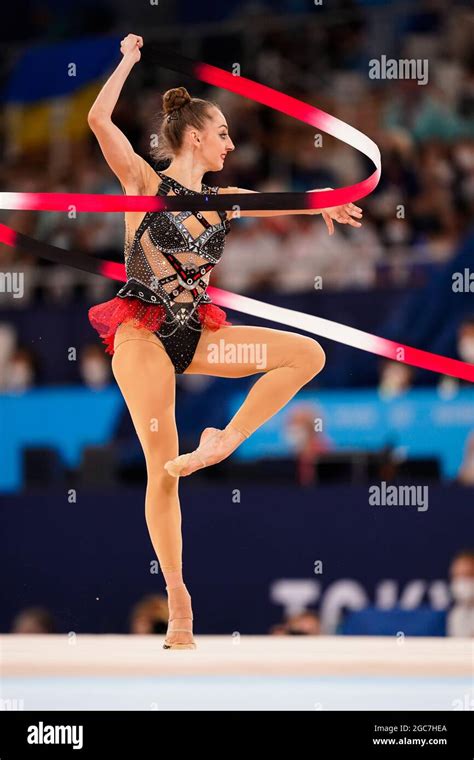 Boryana Kaleyn Bul August 7 2021 Rhythmic Gymnastics Individual All Around Final During