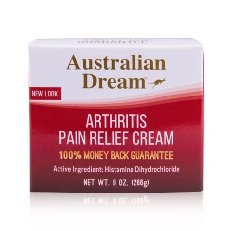 Australian Dream Arthritis Pain Relief Cream For Muscle Aches Or