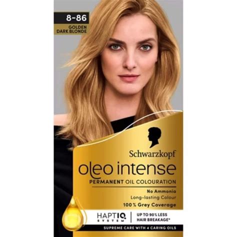 Schwarzkopf Oleo Intense Permanent Hair Colour Golden Dark Blonde