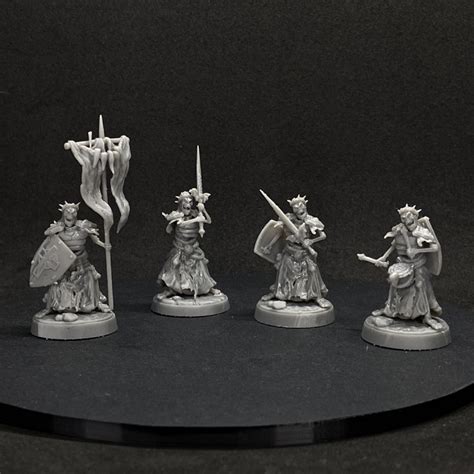 3d Printable Tomb Guardians Set 6 Models By Immaterium God Miniatures