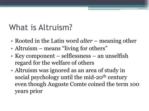 PPT - Altruism PowerPoint Presentation - ID:164345