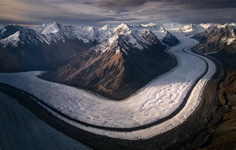 Обои Kluane National Park Yukon Territory Northern Canada картинки на