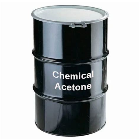 Acetone Solvent 99 160 Kg Drum For Industrial Equipment Cleaning At